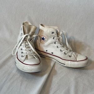 White high top converse